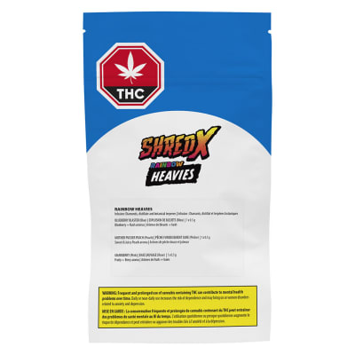 Rainbow Heavies Infused Pre-Rolls - 3x0.5g Hybrid Diamond & Distillate Infused