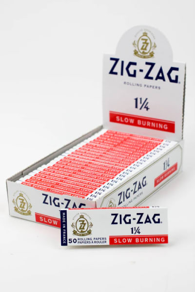 Zig-Zag Rolling Paper - Zig-Zag White 1 1/4 Papers