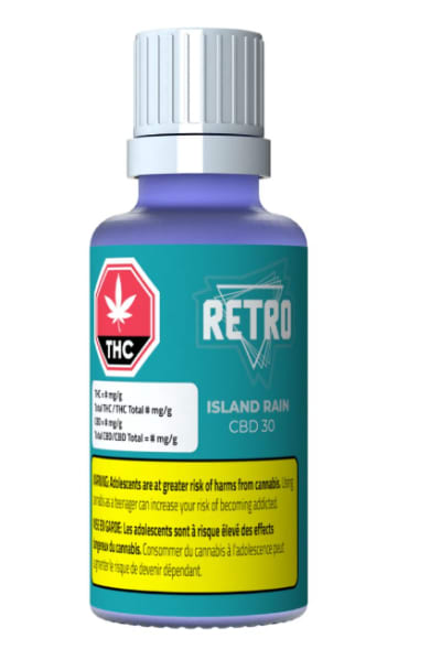 RETRO - ISLAND RAIN HIGH - CBD 30 OIL