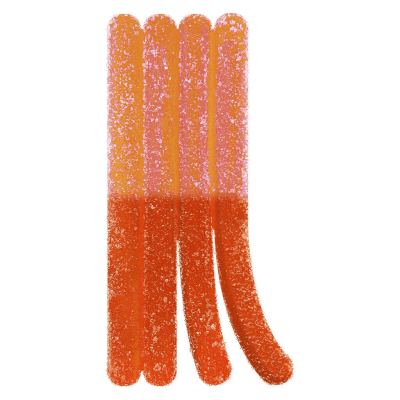 Fizzy Peach Lemonade 1:1:1:1 CBG/CBN/THC/CBD 4 x 2.5mg Gummy Sticks