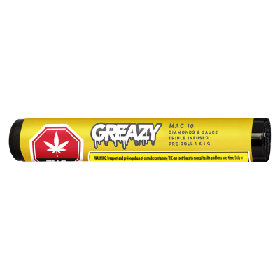 MAC10 Diamonds & Sauce Triple Infused Pre-Roll | 1g