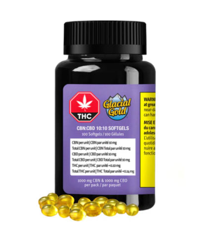 CBN:CBD 10:10 50-PACK SOFTGELS