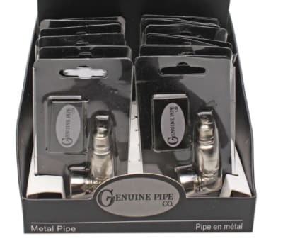 Metal Pipe - Nickle - Genuine Pipe Co. - Metal Pipe - Nickle - Short
