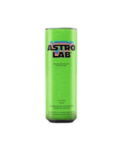 Interstellar Rocket Lime Live Rosin Soda 10mg THC 355ml Soda
