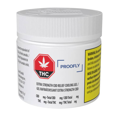 EXTRA STRENGTH CBD RELIEF COOLING GEL - 25