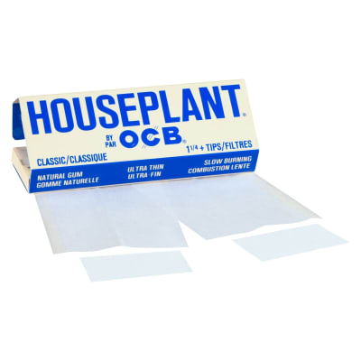 Houseplant by OCB - Classic 1 1/4 Rolling Papers - 100x Rolling Papers & Filters