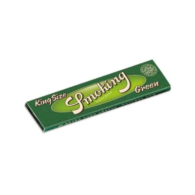 Smoking King Size Green Hemp Rolling Papers