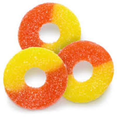 Poppin' Peach Full Spectrum Loops 10mg THC Soft Chew