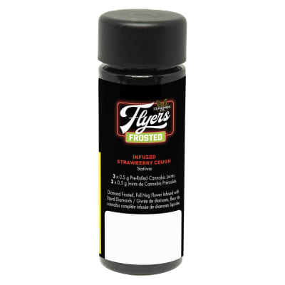 Strawberry Cough Flyers Frosted Infused Pre-Roll 3-pack | 1.5g