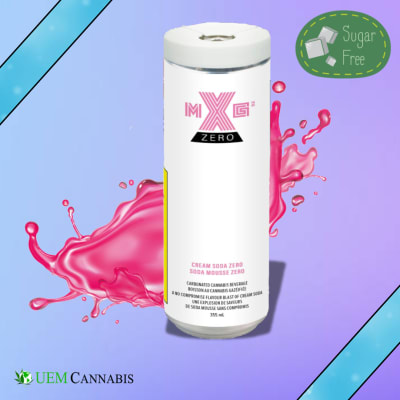(B) Cream Soda Zero by XMG Zero - CREAM SODA ZERO - 355ml