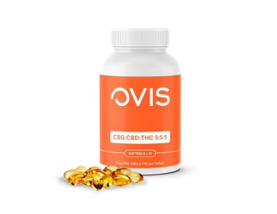 CBG:CBD:THC 5:5:5 15 x 0.69g Softgels