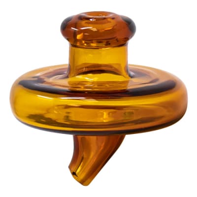 Maple Craft Dab Tools - Brown Glass Bubble Carb Cap