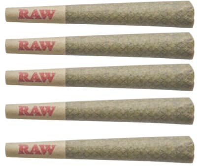CBD Rntz Pre-Rolls by Orchid CBD - CBD Runtz Pre-Rolls - 5x0.6g