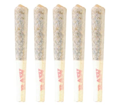 5PK - High Society Pre-rolls by BLKMKT - HIGH SOCIETY PRE-ROLLS - 5pk (HYBRID)