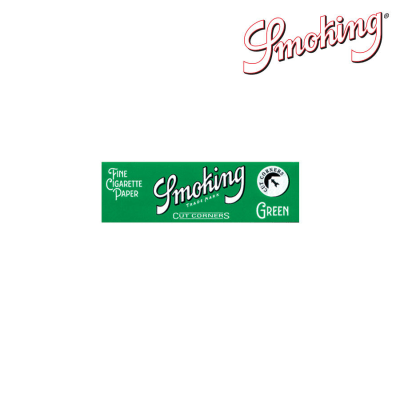 Smoking - Accessories - Rolling Paper - Green Single Wide