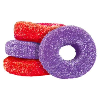 Sour Grape & Strawberry THC/CBC/CBD Chews - 4pack