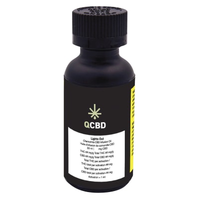 Lights Out Chamomile CBD Infusion Oil -Indica - CBD Infusion Oil 30ml Oils