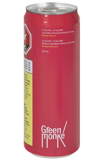 Green Monke - Mango Guava 350ml Beverages
