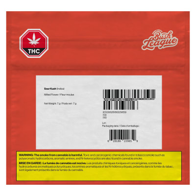 Bush League Sour Kush Milled Flower | 7g