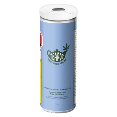 Blueberry Chamomile Iced Tea | TeaPot | 5mg THC | Blend | 355ml Beverage
