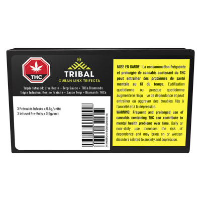 Cuban Linx Trifecta Infused Pre-Roll 3-pack | 1.8g