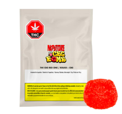 CBG Bomb - The CBG Red One - No Future - Soft Chews 1pk