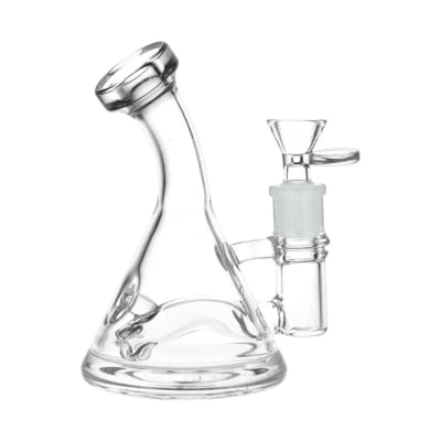 Resonance Abounds Glass - Resonance Abounds Bell Glass Water Pipe - 5.75" /  14mm F