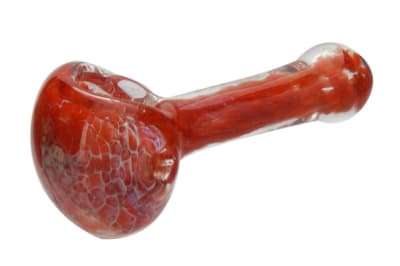 BobHQ Glass - 3" Frit Peanut Glass Pipe