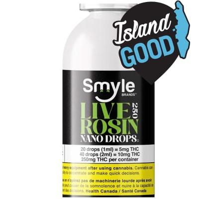 Live Rosin Nano Drops 250 mg - Island Good! - 250mg