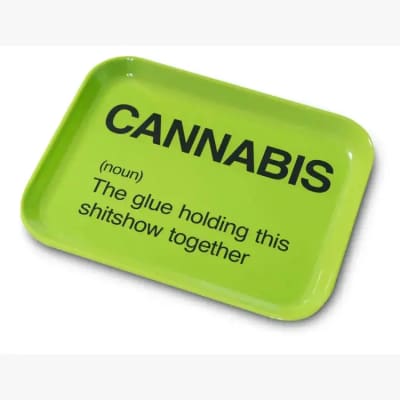 Rolling Tray Cannabis Glue