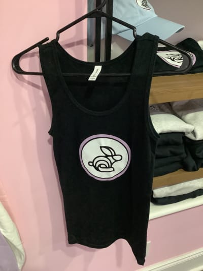 Tank Top (Black) - White Rabbit Cannabis