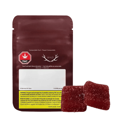 Dark Cherry Gummies (Indica) | 10 x 1mg
