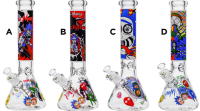 Accessories Bongs Rick Morty Beaker