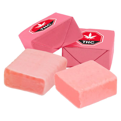 Original Strawberry Taffy CBG/THC 3:1 4 x 2.5mg