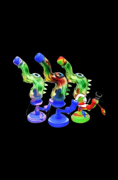Tentacle Eye Silicone Bong/dab Rig