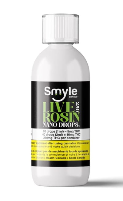 LIVE ROSIN NANO DROPS 250 - 50ml