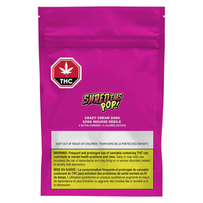 Crazy Cream Soda Soft Chews - 4x 2.5mg THC Sativa