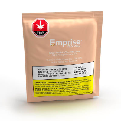 Emprise | Ginger Peach Ice Tea Dissolvable Powder (Hybrid) | 10mg