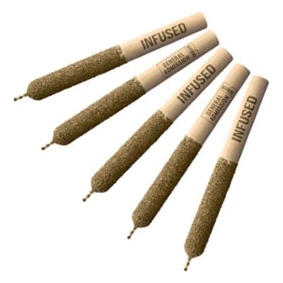 STRAZZLEBERRY DISTILLATE INFUSED PRE-ROLLS 5X0.5G - 2.5