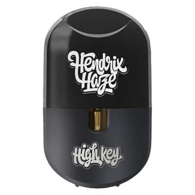 Hendrix Haze | High Key | Live Resin & Liquid Diamond | Hybrid | AIO Disposable Vape