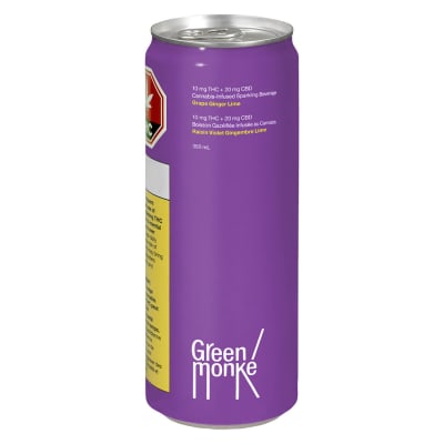 Green Monk - Grape Ginger Lime - 350ml