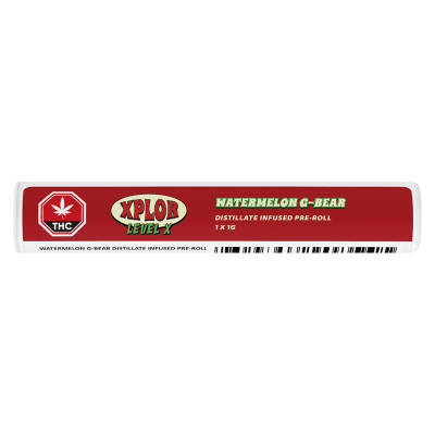 Watermelon G-Bear Infused Pre-Roll - 1x1g Indica