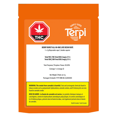 Burst Live Resin Disposable Hybrid