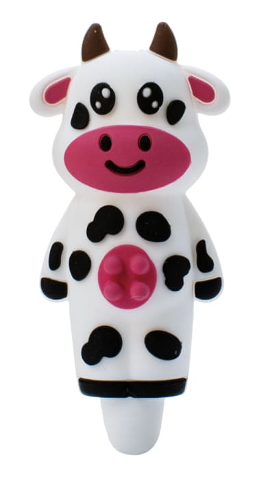 Cow Silicone Handpipe, Inch