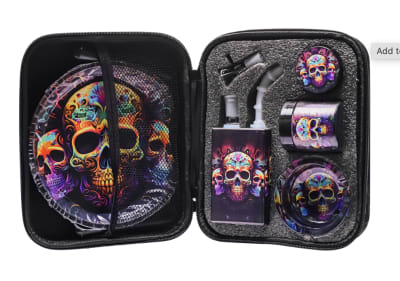 Gift Set Psychedelic Skulls