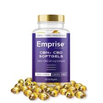 100 x (10mg CBN & 50mg CBD) Softgels