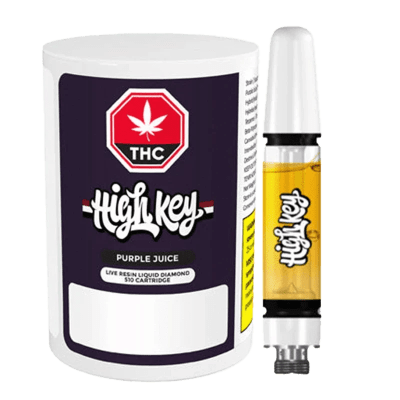 Liquid Diamond Vape Cartridge Purple