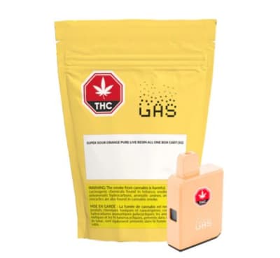 Super Sour Orange Live Resin AIO Vape | 1g