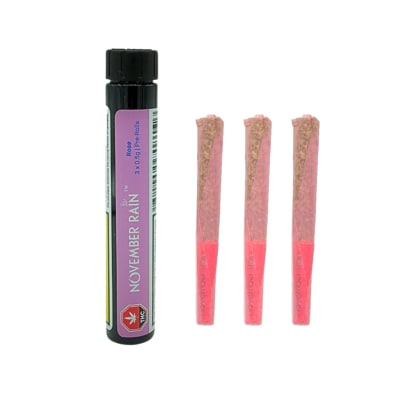 3PK - FTS - Rosebuds Pre-Rolls by November Rain (HYBRID)
