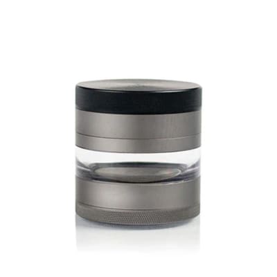 Kannastor Grinders - Jar Body Grinder 2.5" - Gun Metal